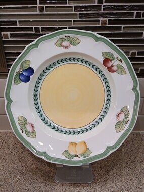 Villeroy & Boch French Garden Rim Soup Bowl - 9 inches